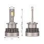 Preview: AMiO D2S / D2R LED Plug & Play XD-Series Canbus Headlight 6500K Duobox