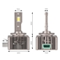 Preview: AMiO D3S LED Plug & Play XD-Series Canbus Headlight 6500K Duobox