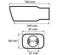 Preview: Vertex Edelstahl Auspuffblende Chrome MT015