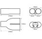 Preview: Vertex Edelstahl Auspuffblende Chrome MT004