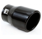 Preview: Vertex Edelstahl Auspuffblende Black MT017B