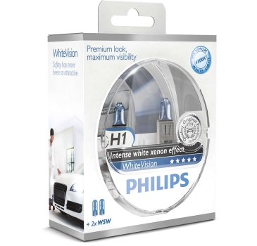 Philips H1 WhiteVision 12258WHVSM (2Stk.)