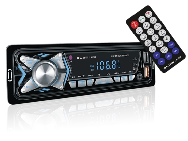 BLOW X-PRO Autoradio FM Bluetooth 2USB MP3 AUX SD APP 1DIN