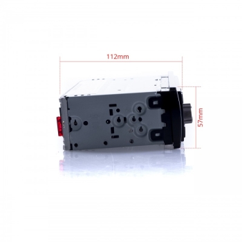 Autoradio mit Bluetooth USB MSD MP3 AUX 1DIN EPCR05 BLAU