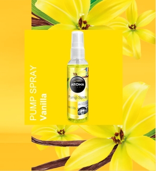Aroma Auto Lufterfrischer Duftspray 75ml Vanilla