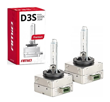 AMiO D3S Xenon Brenner Premium Series 6000K (2 Stk.)