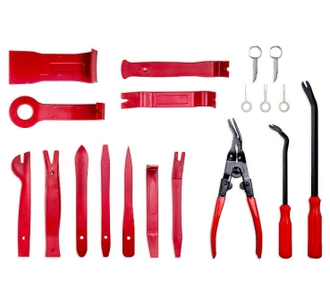 AMiO Autotür - Innenraum Verkleidung + Autoradio Ausbau Werkzeug Tool Kit