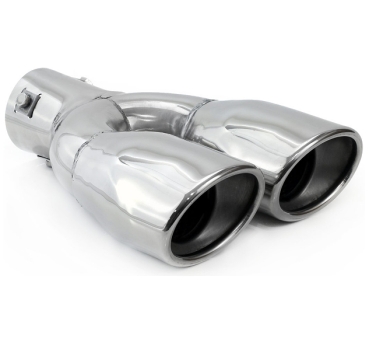 Vertex Edelstahl Auspuffblende Chrome MT010