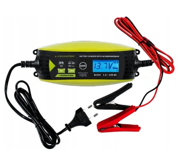 Carmotion Intelligentes Auto KFZ Batterieladegerät Digital 6/12V IP65