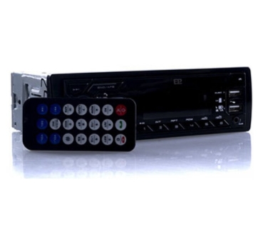 Autoradio mit Bluetooth USB MSD MP3 AUX 1DIN EPCR05 ROT