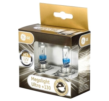 GE General Electric H7 Megalight Ultra +130% Duobox