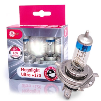 GE H4 Megalight Ultra +120 (2Stk.)