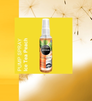 Aroma Auto Lufterfrischer Duftspray 75ml Ice Tea Peach