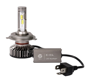 M-Tech H4 Pro Series LED Headlight +250% Pure White Duobox