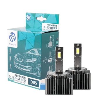 M-Tech D8S LED Plug & Play D-Series Canbus Premium Headlight 6000K Duobox