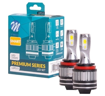 M-Tech H15 LED Premium Smart Series Canbus Headlight 6000K Duobox