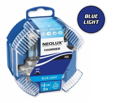 Neolux H4 HAMMER Blue Light (2Stk.)