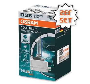 Osram D3S Xenon Xenarc Cool Blue Intense Next Generation 6200K