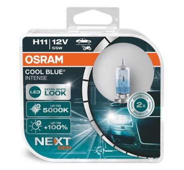 Osram H11 Cool Blue Intense 5000K Next Generation Duobox