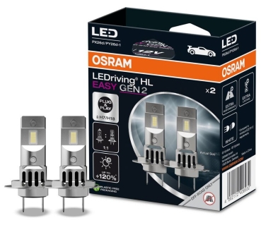 Osram H7 / H18 LEDriving HL EASY GEN2 LED Headlight 6500K Duobox