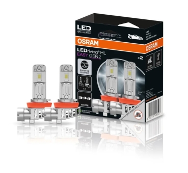 Osram H8 / H9 / H11 / H16 LEDriving HL EASY GEN2 H8 H11 LED 6000K Duobox