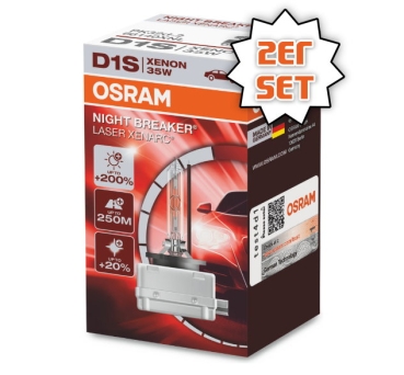 Osram D1S Xenon Xenarc Night Breaker Laser +200% (2Stk.)