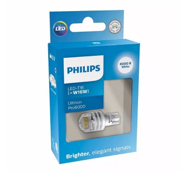 Philips W16W T15 LED Ultinon Pro6000 SI 6000K
