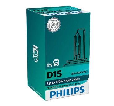 Philips D1S Xenon X-treme Vision gen2 +150% (1Stk.)