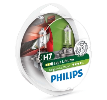 Philips H7 LongLife EcoVision 12972LLECOS2 (2Stk.)