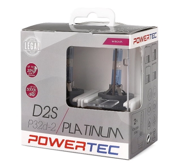 PowerTec D2S Platinum +130% Xenon Brenner Duobox