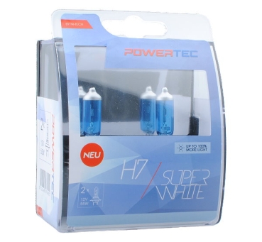 Powertec by M-Tech H7 SuperWhite +100% (2Stk.)