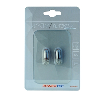 Powertec WY5W Halogen Chrome / Amber (2Stk.)