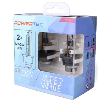 Preview: PowerTec D2R SuperWhite Effect Xenon Brenner Duobox