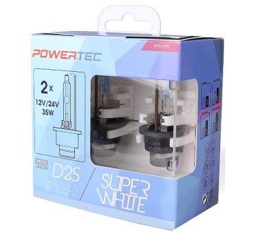PowerTec D2S SuperWhite Effect Xenon Brenner Duobox