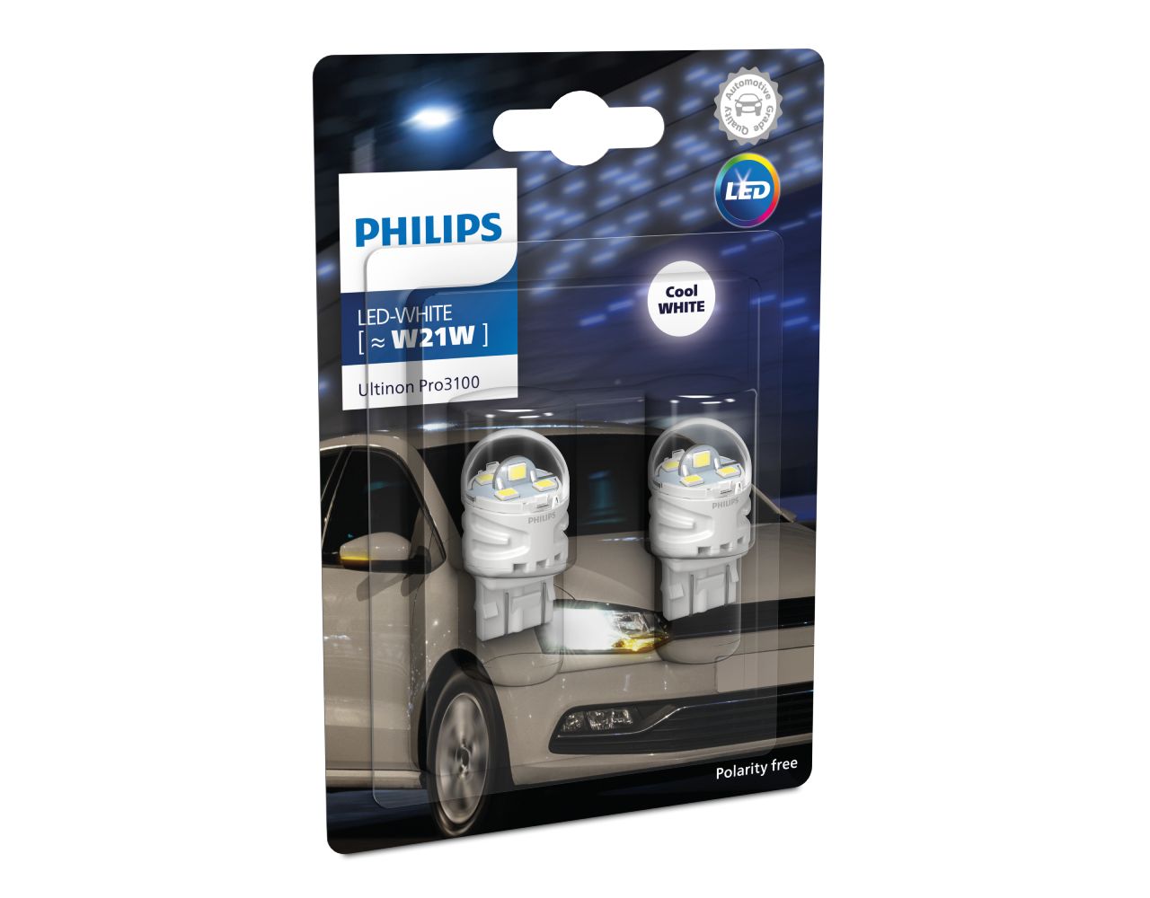 Daylights Austria - Philips W21W T20 LED Ultinon Pro3100 SI 6000K Cool White