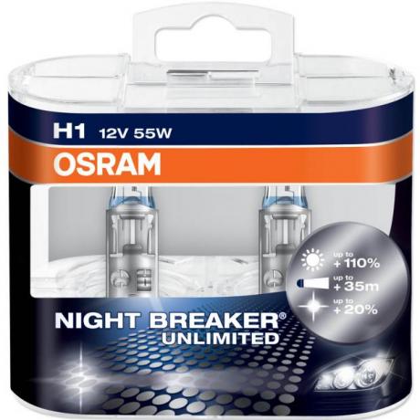 Daylights Austria - Osram H1 Night Breaker Unlimited 64150NBU (2Stk.)