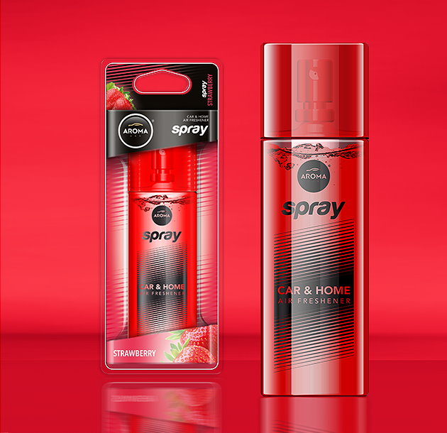 Daylights Austria - Aroma Auto Lufterfrischer Duftspray 50ml Strawberry