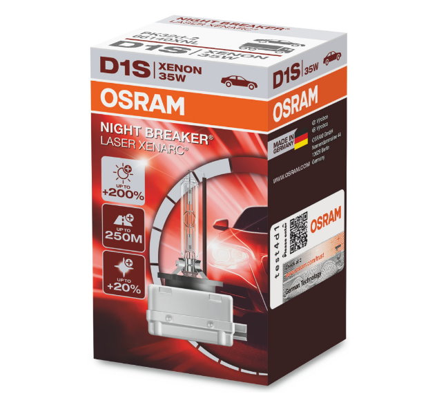 Daylights Austria - Osram D1S Xenon Xenarc Night Breaker Laser +200% (1Stk.)