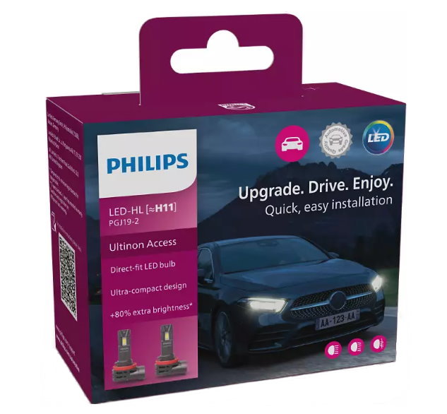 Daylights Austria - Philips H11 LED Ultinon Access Headlight 6000K