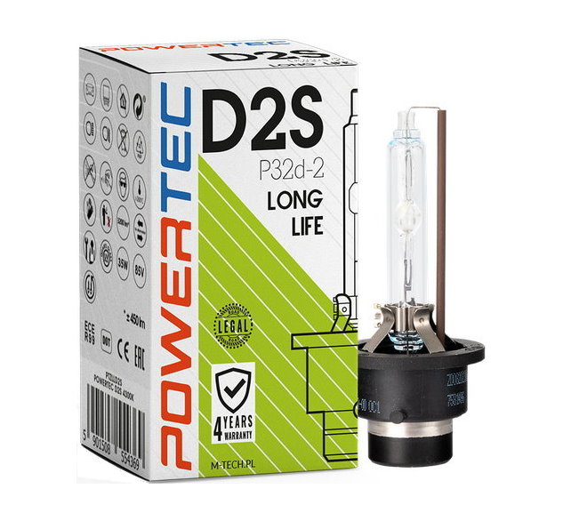 Powertec by M-Tech D2S Xenon Brenner Long Life Lampe 4 Jahre Garantie