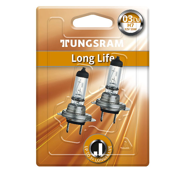 Daylights Austria - Tungsram H7 Long Life 12V Duoblister