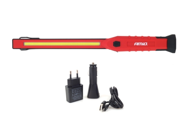 AMiO COB LED Akku-Werkstatt-Inspektionslampe WT01