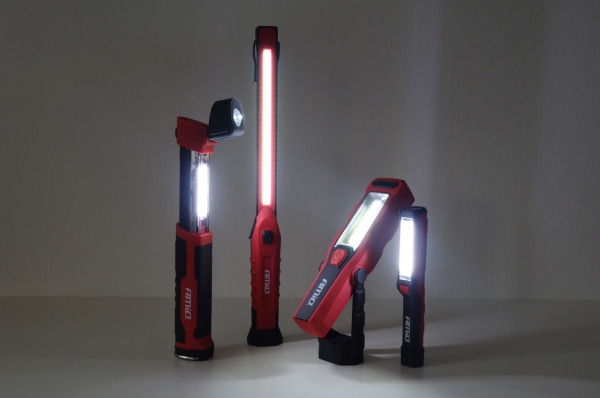 AMiO COB LED Akku-Werkstatt-Inspektionslampe WT03