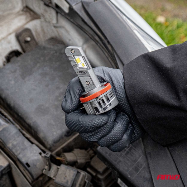 Amio H15 LED Headlight X5 Winger Series 6000K Canbus Duobox