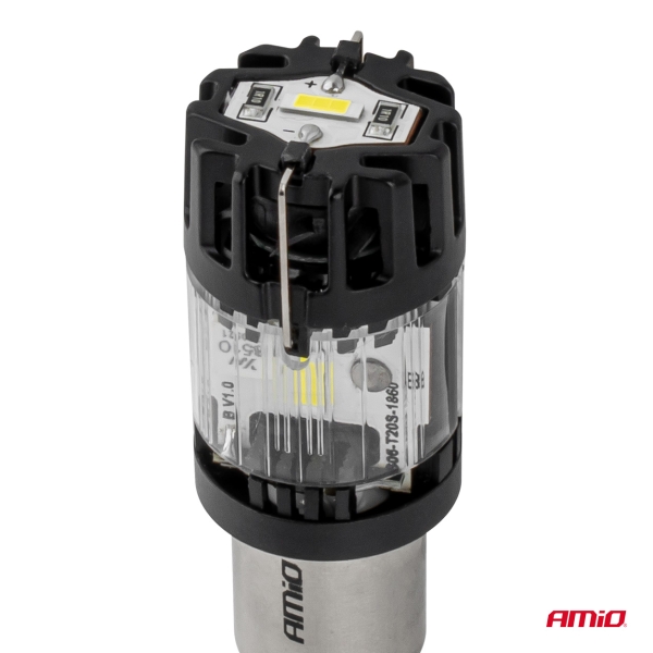 AMiO P21W BA15s LED Full Canbus LumiTec Series 6500K P21W LED Birne