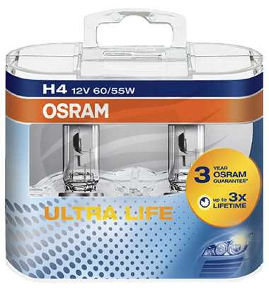 Osram H4 Ultra Life 64193ULT (2Stk.)