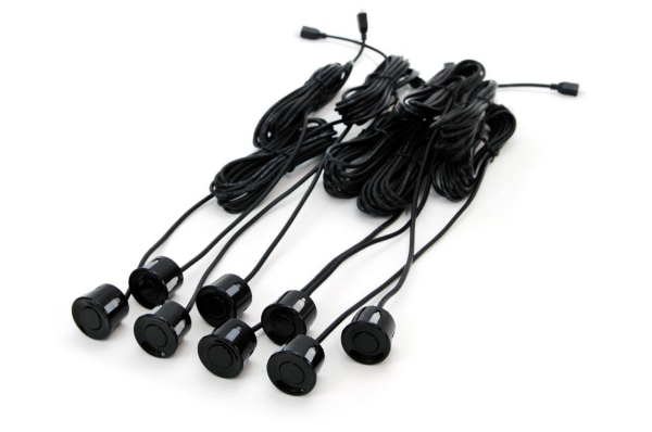 Vertex Einparkhilfe 8 Sensoren PDC mit Lautsprecher schwarz