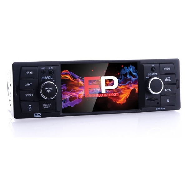 Autoradio 4.1 Zoll BT USB MSD MP5 AUX 1DIN Premium EPCR08