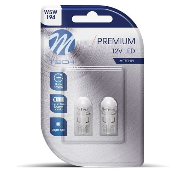 M-Tech WY5W T10 12V Osram LED Blinker Gelb Bulb Style Matt
