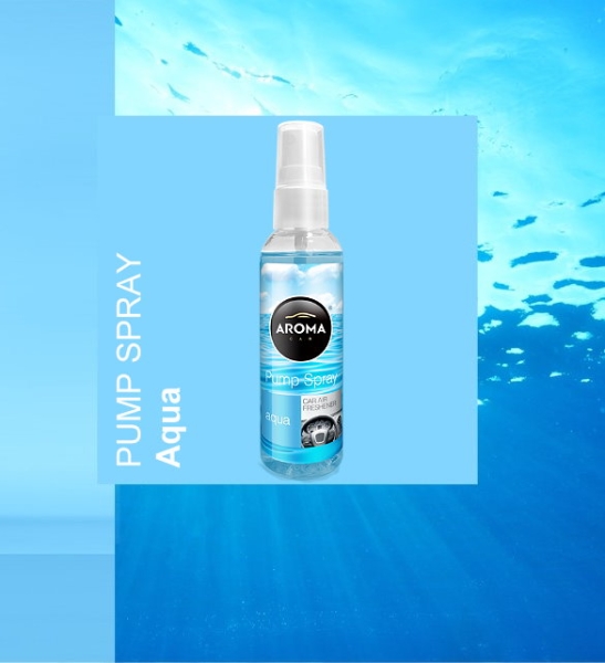 Aroma Auto Lufterfrischer Duftspray 75ml Aqua